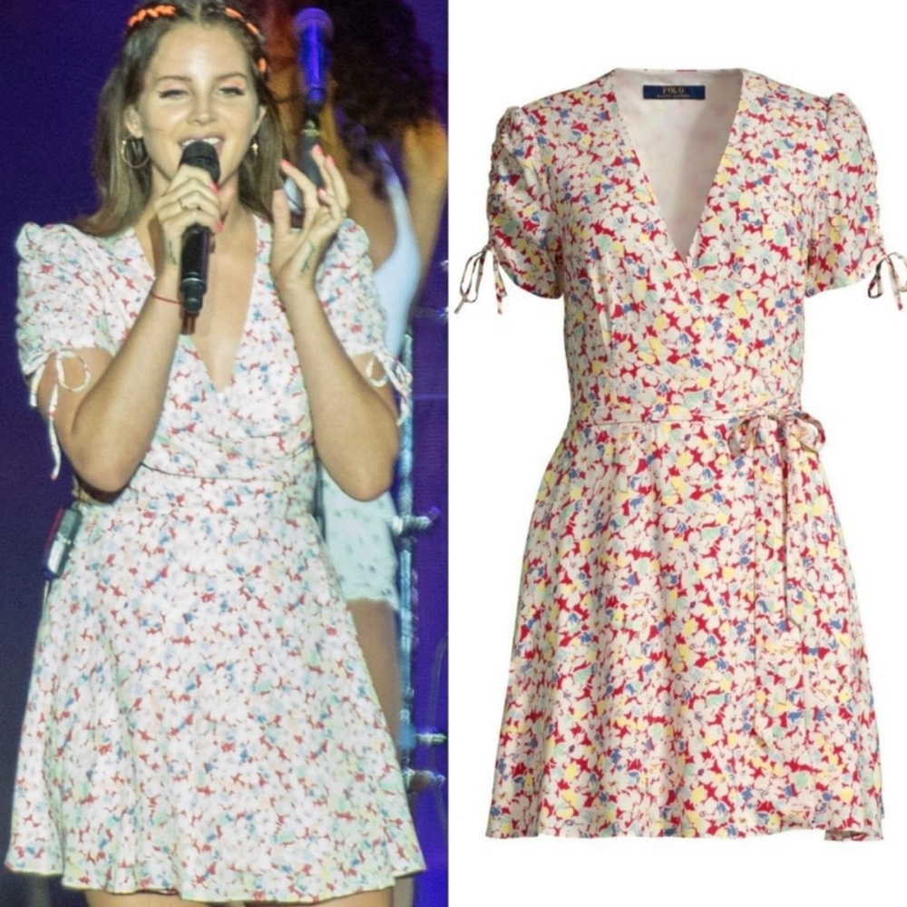 Polo Ralph Lauren // Lana Del Rey Dress // Multicolor Floral